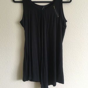 Lapis M tank with zipper